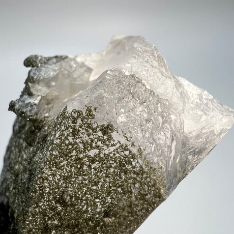 大特価【ガネッシュヒマール産】クローライトイン天然ヒマラヤ水晶⑫/Ganesh Himal Chlorite in Himalayan Quartz