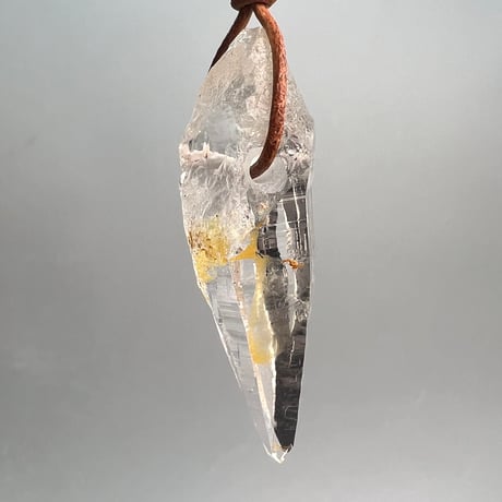 【ガネッシュヒマール産】天然ヒマラヤ水晶ペンダントトップ/Ganesh Himal Natural Pendant Top