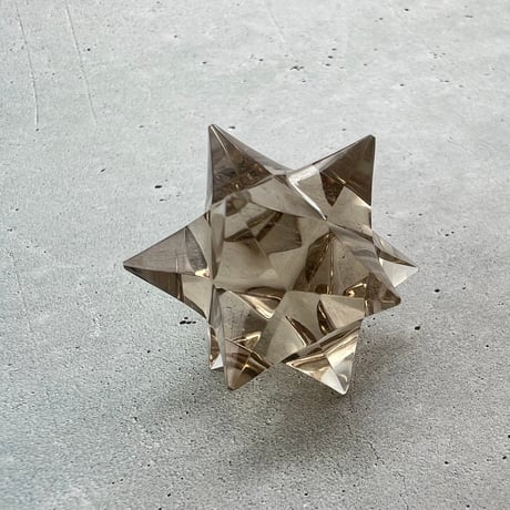 【ガウリシャンカール産】天然ヒマラヤスモーキークォーツ アステロイド①/Gaurishankar HimalayanSmoky Quartz "Asteroid"Super Markaba Star