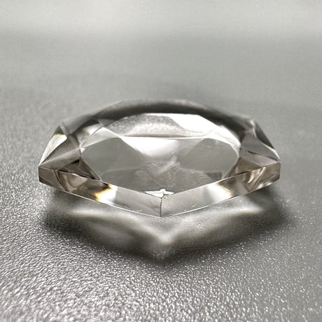 【ガネッシュヒマール産】天然ヒマラヤ水晶"ヘキサゴン六芒星"ルース⑭/Ganesh Himal Himalayan Quartz Hexagon×Hexagram Loose