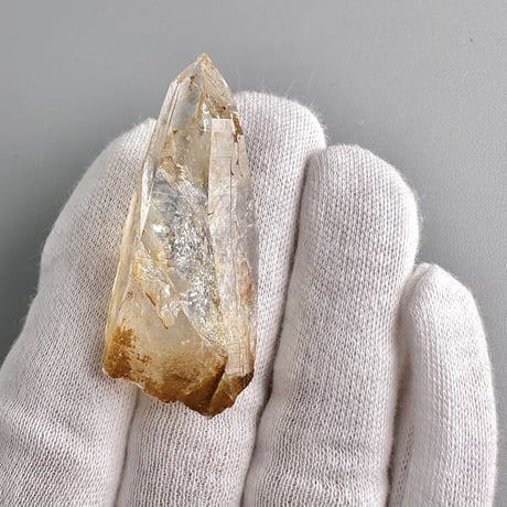 【ガネッシュヒマール産】リモナイトイン天然ヒマラヤ水晶 ④/Ganesh Himal Limonite in Himalayan Quartz