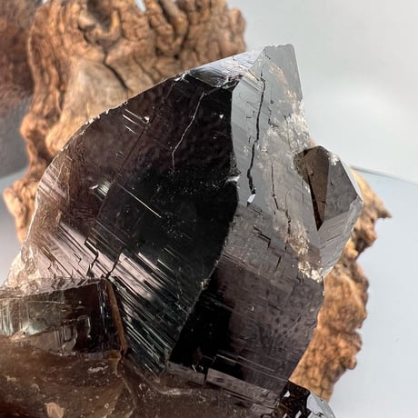 ガウリシャンカール産天然ヒマラヤ水晶クラスター/GauriShankar Himalayan Smoky Quartz Cluster