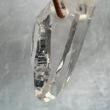 【ガネッシュヒマール産】天然ヒマラヤ水晶ペンダント⑨/GaneshHimal Natural Himalayan Quartz Pendant