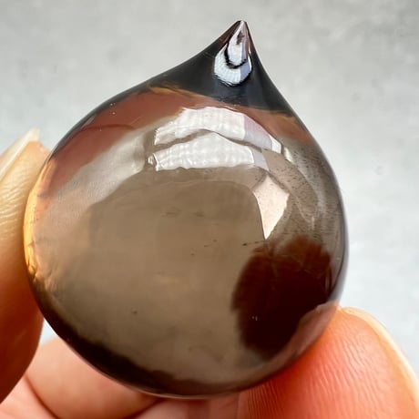 【ガウリシャンカール産】天然ヒマラヤスモーキークォーツ 如意宝珠③/Gaurishankar HimalayanSmoky Quartz "Cintamani"
