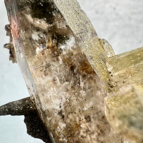 【ガネッシュヒマール産】クローライトイン天然ヒマラヤ水晶/Ganesh Himal Chlorite in Himalayan Quartz