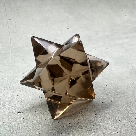 【ガウリシャンカール産】天然ヒマラヤスモーキークォーツ アステロイド③/Gaurishankar HimalayanSmoky Quartz "Asteroid"Super Markaba Star