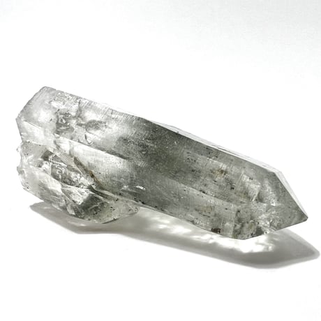 マナスル産クローライトインヒマラヤ水晶ポイント/Manaslu Chlorite in Himalayan Quartz Point