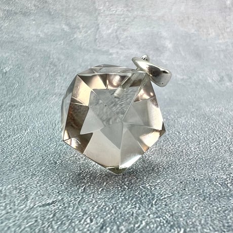 【ガネッシュヒマール産】天然ヒマラヤ水晶"手磨き加工"イコサヘドロン"ペンダントトップ/Ganesh Himal Himalayan Quartz "Icosahedron"Pendant Top