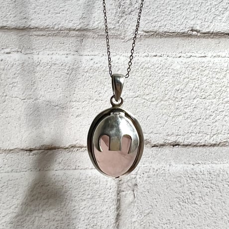 マダガスカル産ローズクォーツペンダントトップ2️⃣ (シルバー925)/Rosequartz Pendant Top