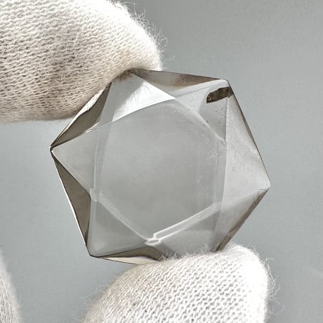 ガウリシャンカール産ヒマラヤスモーキークォーツ"ヘキサゴン六芒星" ルース6️⃣/Gaurishankar Himalayan Smoky Quartz Hexagon×Hexagram
