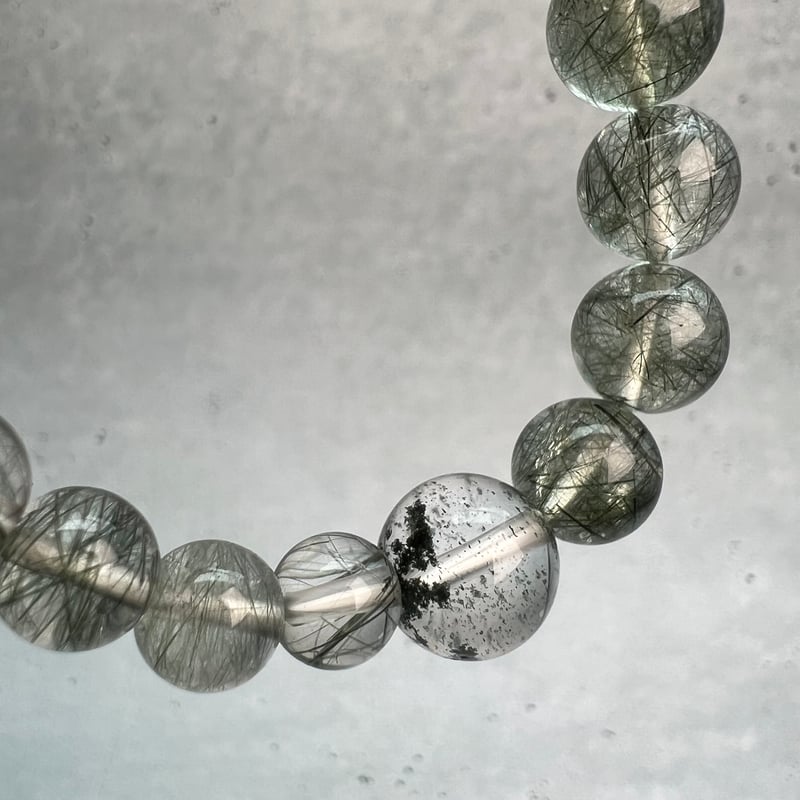 ガネッシュヒマール産】アクチノライト&クローライトイン天然ヒマラヤ