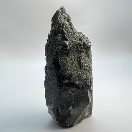 大特価【ガネッシュヒマール産】クローライトイン天然ヒマラヤ水晶/Ganesh Himal Chlorite in Himalayan Quartz