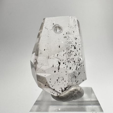 【ガネッシュヒマール産】雲母入り天然ヒマラヤ水晶 ペンダントトップ Ganesh Himal Mica in Himalayan Quartz  Pendant Top