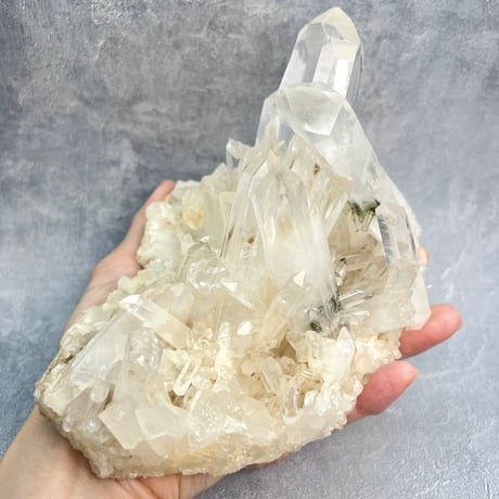 【マカルー産】天然ヒマラヤ水晶クラスター②/Makalu Himalayan Quartz Cluster