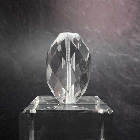 【カイラス産】天然ヒマラヤ水晶多面カットビーズ⑥/Kailash Himalayan Quartz Multi Cut Beads