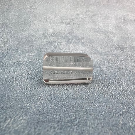 【ガウリシャンカール産】天然ヒマラヤスモーキークォーツ"手磨き加工"スクエアビーズ①/Gaurishankar Himalayan Smoky Quartz Square Beads