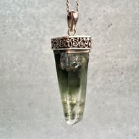 【ガネッシュヒマール産】天然ヒマラヤ水晶 シルバー925ペンダントトップ/Ganesh Himal Himalayan Quartz S/V925 Pendant Top