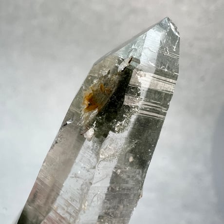 【ガネッシュヒマール産】クローライト&アクチノライトイン天然ヒマラヤ水晶/Ganesh Himal Chlorite&Actinorie in Himalayan Quartz