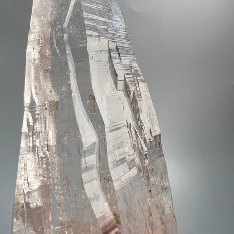 ハイクオリティ【ガネッシュヒマール産】天然ヒマラヤ水晶/Ganesh Himal Limonite in Himalayan Quartz
