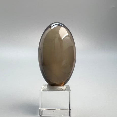 【ガウリシャンカール産】天然ヒマラヤ水晶スモーキークォーツ シヴァリンガム/GauriShankar Himalayan Smoky Quartz ShivaLingam