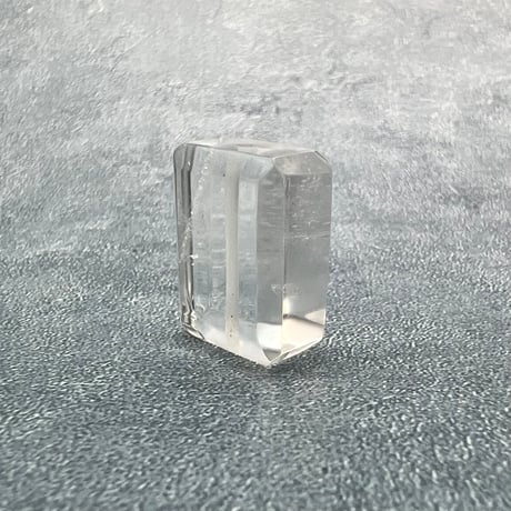 【ガネッシュヒマール産】天然ヒマラヤ水晶"手磨き加工"スクエアビーズ③/Ganesh Himal  Himalayan Quartz Square Beads