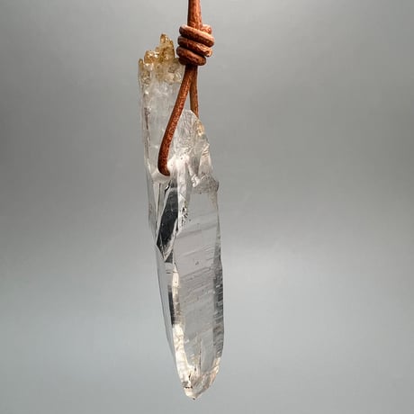 【ガネッシュヒマール産】天然ヒマラヤ水晶ペンダントトップ⑫/Ganesh Himal Natural Pendant Top