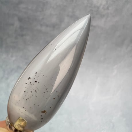 【ガウリシャンカール産】天然ヒマラヤスモーキークォーツ"手磨き加工"ペンダント/ペンデュラム/Gauri Shankar Himalayan Smoky Quartz pendant Pendulum