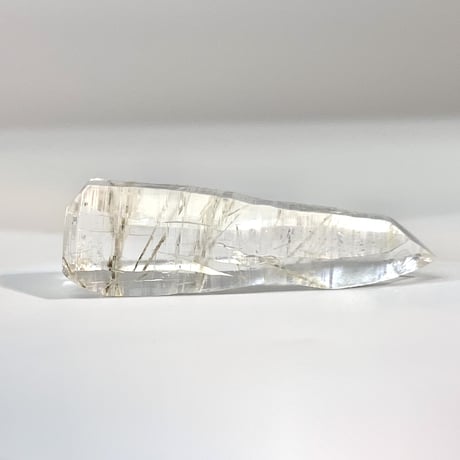【ガネッシュヒマール産】アクチノライトイン天然ヒマラヤ水晶ミニポイント/Ganesh Himal Actinolite in Himalayan Quartz Mini Point