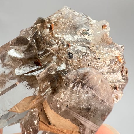 【ガネッシュヒマール産】マイカイン天然ヒマラヤ水晶/Ganesh Himal Maica in Himalayan Quartz