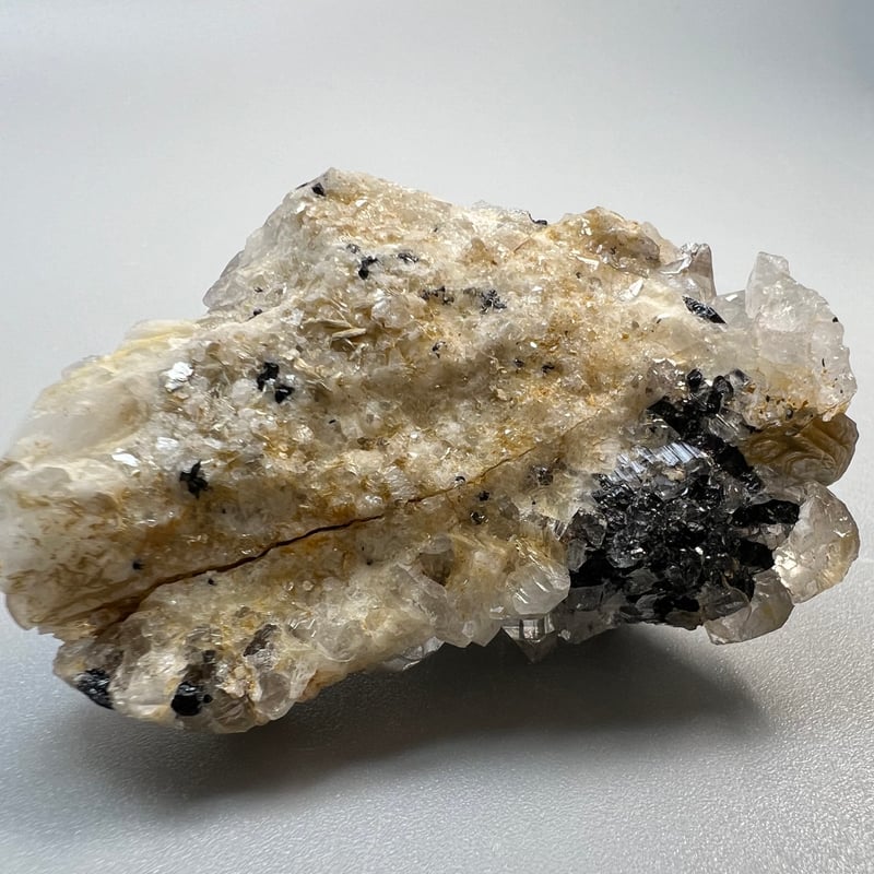 ガネッシュヒマール産】ブラックトルマリンイン天然ヒマラヤ水晶