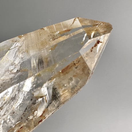 【ガネッシュヒマール産】リモナイトイン天然ヒマラヤ水晶 ④/Ganesh Himal Limonite in Himalayan Quartz