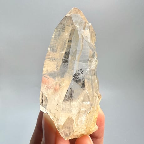 【ガネッシュヒマール産】リモナイトイン天然ヒマラヤ水晶/Ganesh Himal Limonite in Himalayan Quartz
