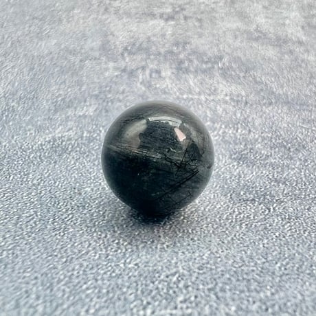 【ガネッシュヒマール産】アクチノライトイン天然ヒマラヤ水晶ビーズ⑦/Ganesh Himal Actinolite in Himalayan Quartz beads