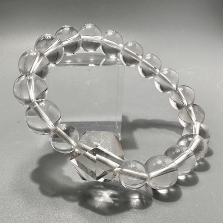 【ガネッシュヒマール産】天然ヒマラヤ水晶デザインブレスレット 内径15/GaneshHimal Design Bracelet