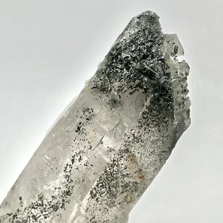 【マナスル産】クローライトイン天然ヒマラヤ水晶ポイント/Manaslu Chlorite in Himalayan Quartz Point