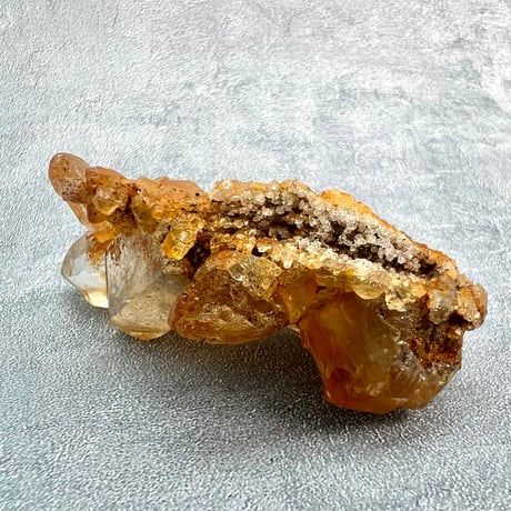 【ガネッシュヒマール産】リモナイトイン天然ヒマラヤ水晶/Ganesh Himal Limonite in Himalayan Quartz