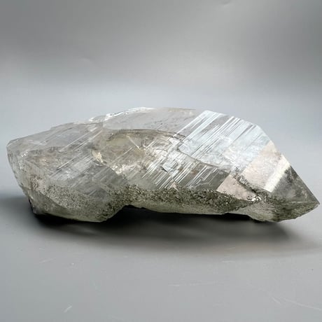 大特価【ガネッシュヒマール産】クローライトイン天然ヒマラヤ水晶⑬/Ganesh Himal Chlorite in Himalayan Quartz
