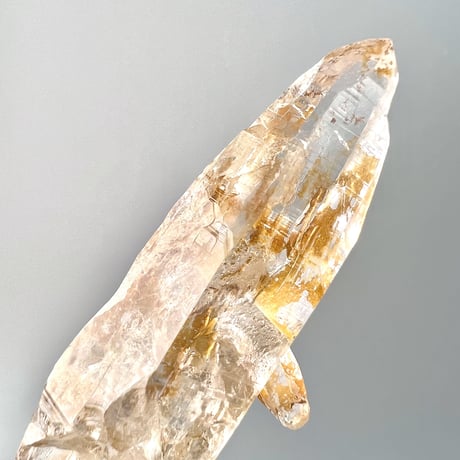 【ガネッシュヒマール産】リモナイトイン天然ヒマラヤ水晶/Ganesh Himal Limonite in Himalayan Quartz