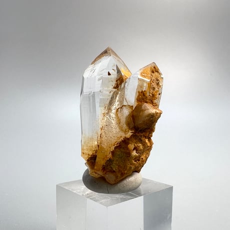 【ガネッシュヒマール産】天然ヒマラヤ水晶/Ganesh Himal Limonite in Himalayan Quartz