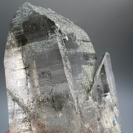 【ガネッシュヒマール産】クローライトイン天然ヒマラヤ水晶/Ganesh Himal Chlorite in Himalayan Quartz