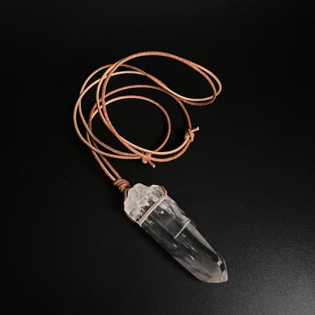 【アンナプルナ産】天然ヒマラヤ水晶ペンダント②/Annapurna Himalayan Quartz Pendant
