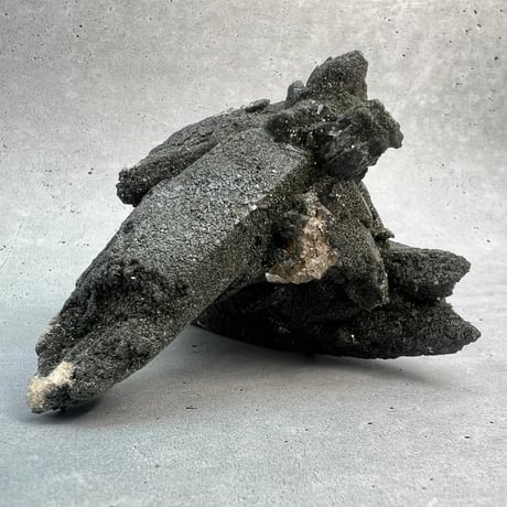 【ガネッシュヒマール産】クローライトイン天然ヒマラヤ水晶クラスター/Ganesh Himal Chlorite in Himalayan Quartz Cluster