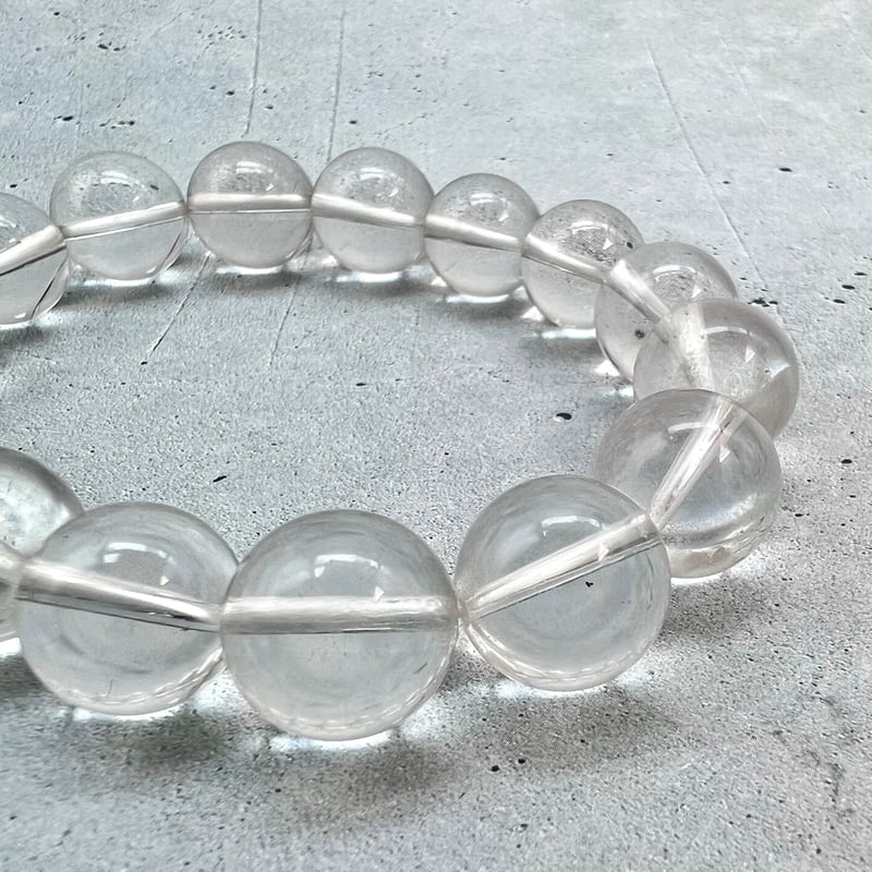 【入手ほぼ不可能】カイラス水晶ブレスレット　12mm カイラス産】