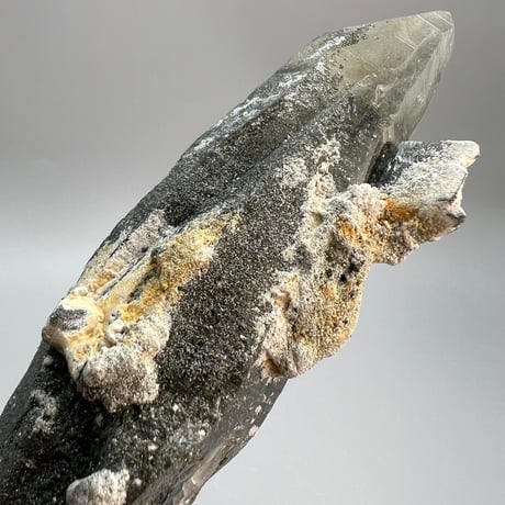 大特価【ガネッシュヒマール産】クローライトイン天然ヒマラヤ水晶❸/Ganesh Himal Chlorite in Himalayan Quartz