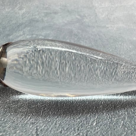 【ガネッシュヒマール産】天然ヒマラヤ水晶"手磨き加工"ペンデュラムペンダントトップ/Ganesh Himal Himalayan Quartz Pendulum Pendant Top