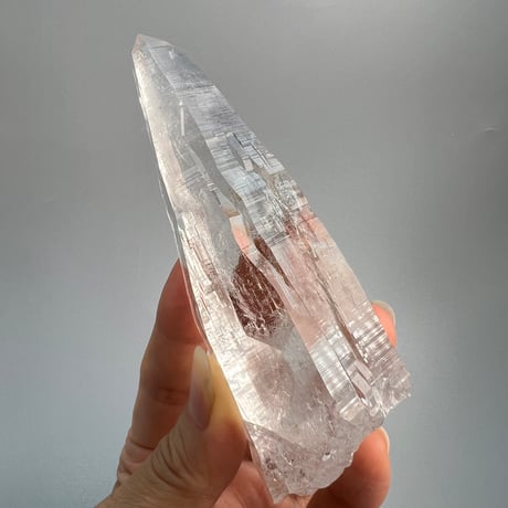 ハイクオリティ【ガネッシュヒマール産】天然ヒマラヤ水晶/Ganesh Himal Limonite in Himalayan Quartz