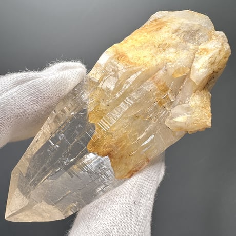 【ガネッシュヒマール産】リモナイトイン天然ヒマラヤ水晶⑫/Ganesh Himal Limonite in Himalayan Quartz