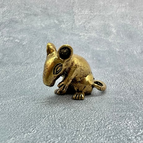 真鍮製ミニ置物B【縁起物】/Brass Mini Statue "Good luck charm