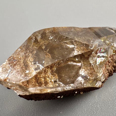 【ガネッシュヒマール産】リモナイトイン天然ヒマラヤ水晶  Ganesh Himal Limonite in Himalayan Quartz