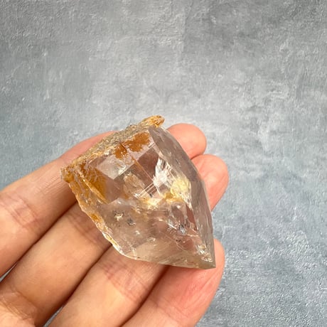 【ガネッシュヒマール産】リモナイトイン天然ヒマラヤ水晶/Ganesh Himal Limonite in Himalayan Quartz